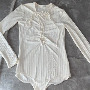 Long sleeve bodysuit!